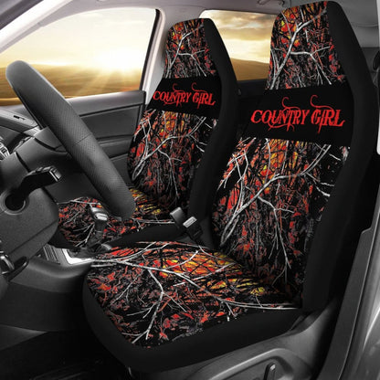 Wildfire Camouflage Country Girl Car Seat Covers 211703 - YourCarButBetter
