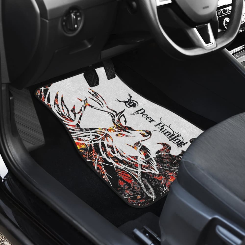 Wildfire Camouflage Deer Hunting Car Floor Mats 211007 - YourCarButBetter