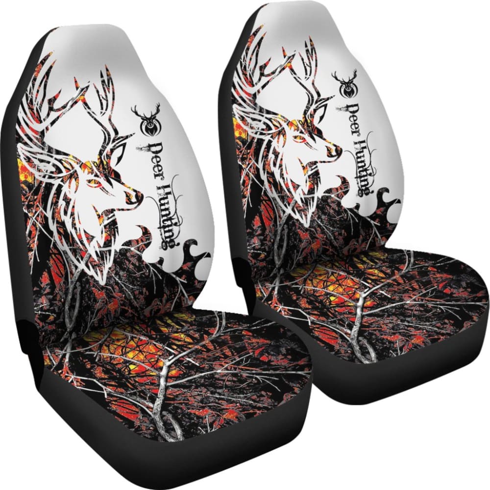 Wildfire Camouflage Deer Hunting Car Seat Covers 211007 - YourCarButBetter