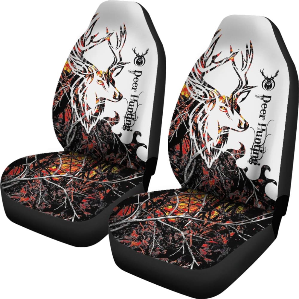Wildfire Camouflage Deer Hunting Car Seat Covers 211007 - YourCarButBetter
