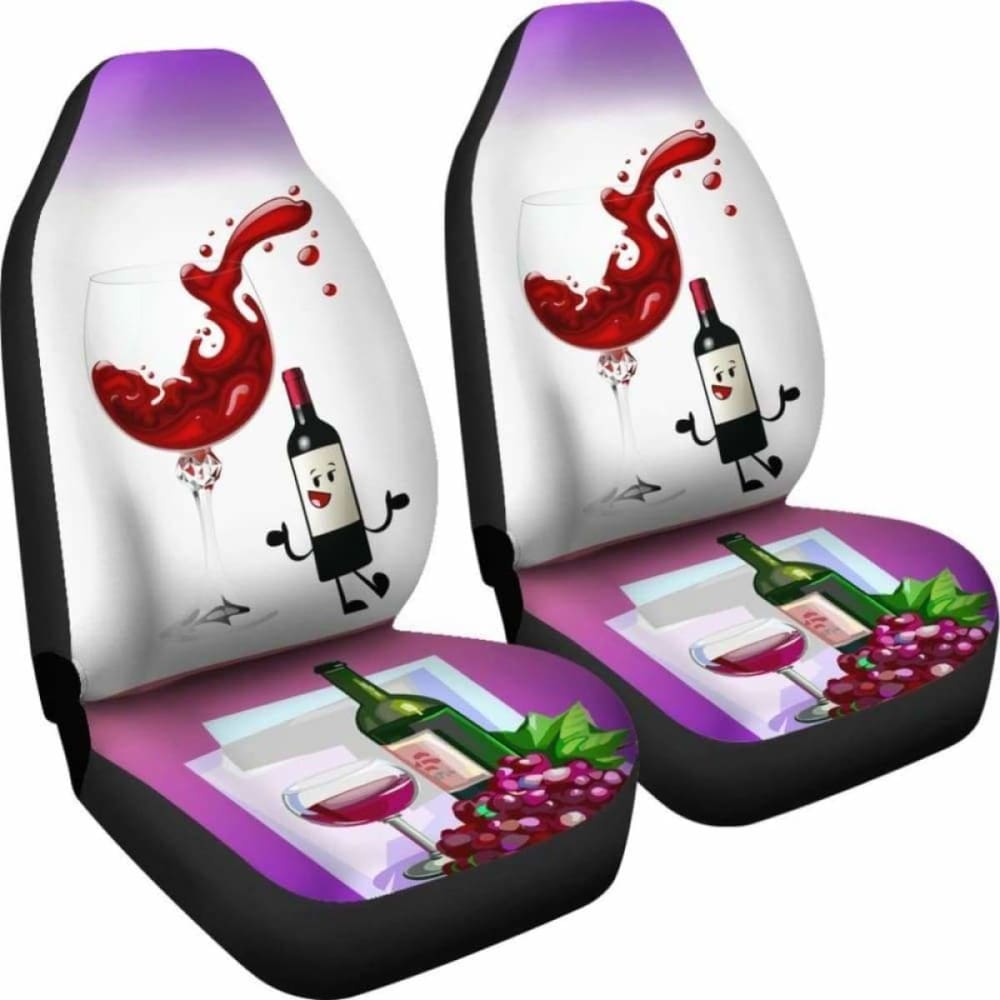 Wine Car Seat Covers 07 160830 - YourCarButBetter