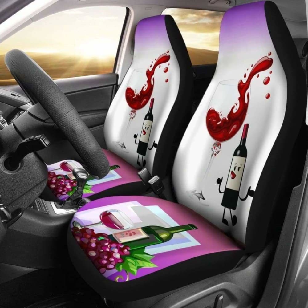 Wine Car Seat Covers 07 160830 - YourCarButBetter