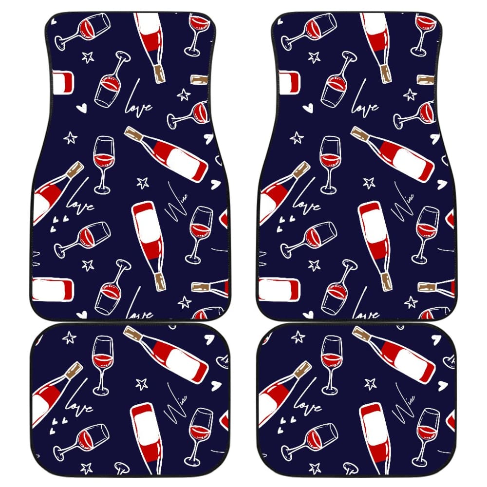 Wine Lovers Car Floor Mats 211804 - YourCarButBetter