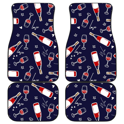 Wine Lovers Car Floor Mats 211804 - YourCarButBetter