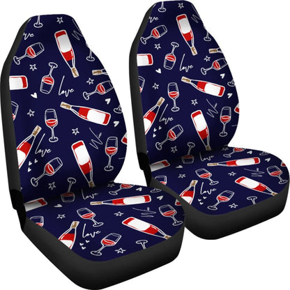 Wine Lovers Car Seat Covers 211804 - YourCarButBetter