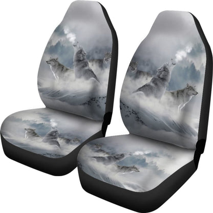 Wolf Brotherhood 2 Car Seat Covers 174510 - YourCarButBetter