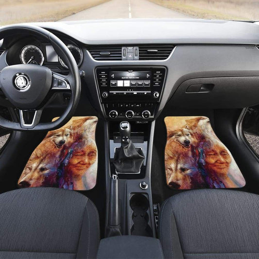 Wolf Car Floor Mats Great Gift Idea for Wolf Lovers 212402