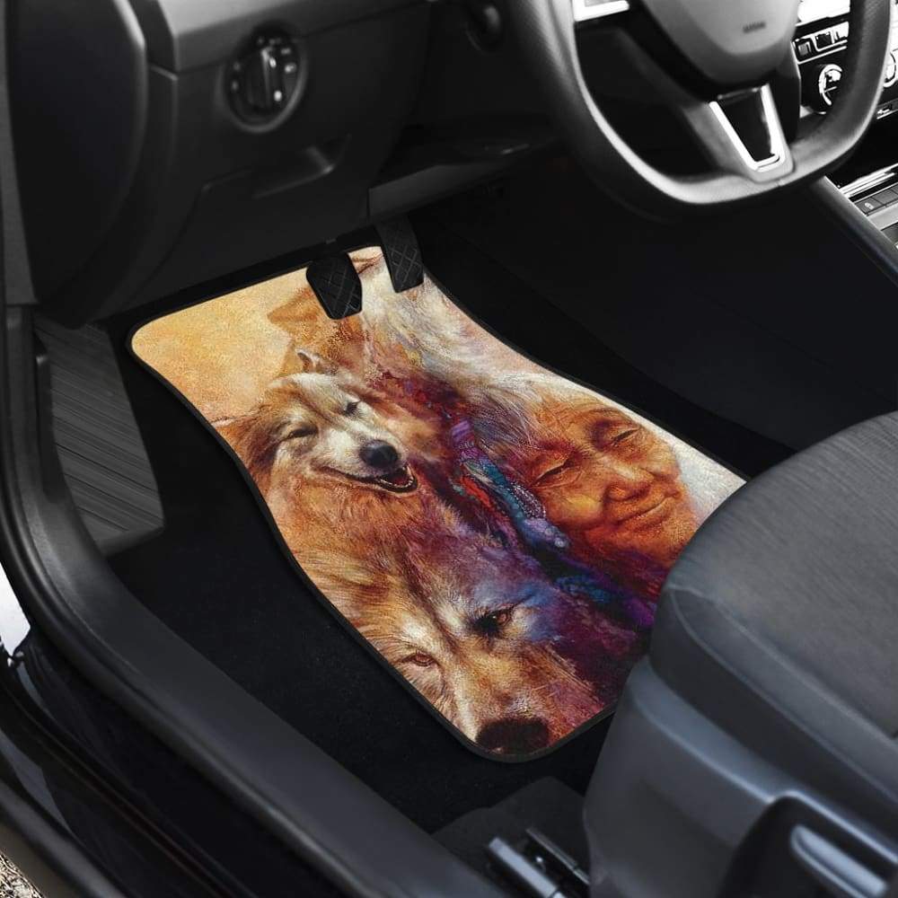 Wolf Car Floor Mats Great Gift Idea for Wolf Lovers 212402