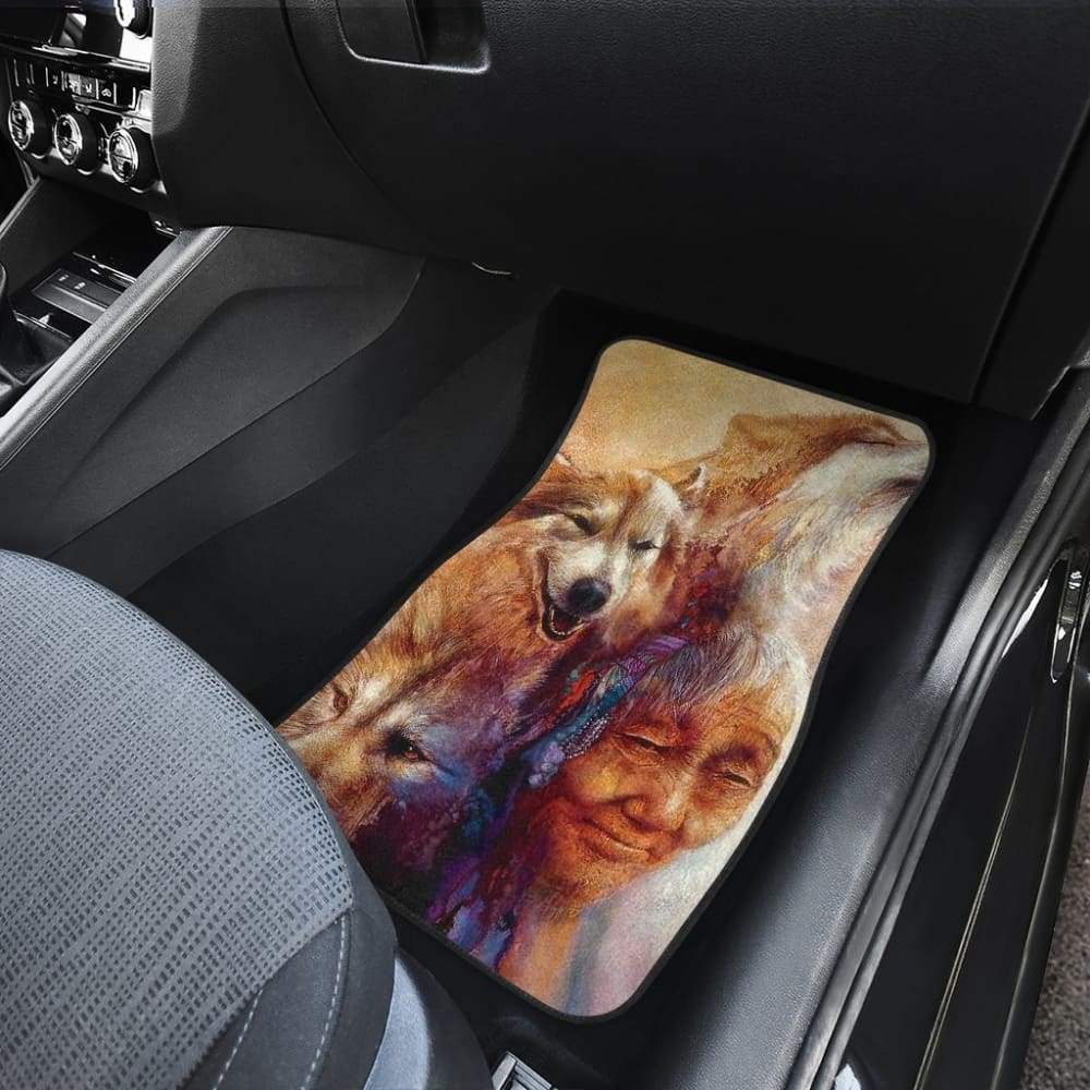Wolf Car Floor Mats Great Gift Idea for Wolf Lovers 212402