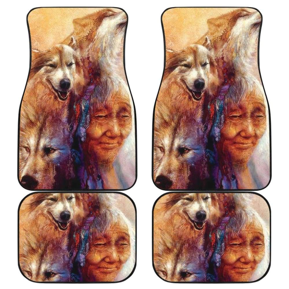 Wolf Car Floor Mats Great Gift Idea for Wolf Lovers 212402