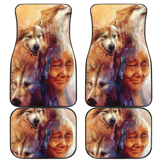 Wolf Car Floor Mats Great Gift Idea for Wolf Lovers 212402