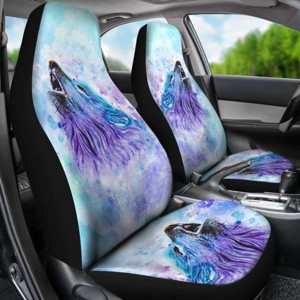 Wolf Car Seat Covers 2 094513