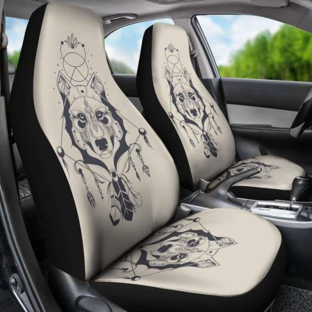 Wolf Car Seat Covers 3 094513