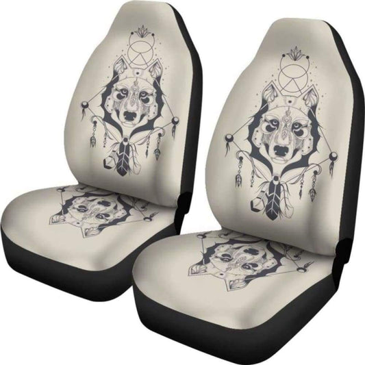 Wolf Car Seat Covers 3 094513