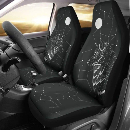 Wolf Car Seat Covers 5 094513