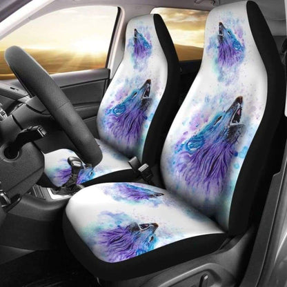Wolf Car Seat Covers Amazing Gift 094513