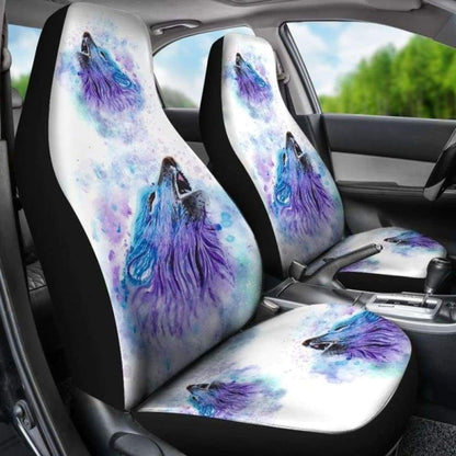 Wolf Car Seat Covers Amazing Gift 094513