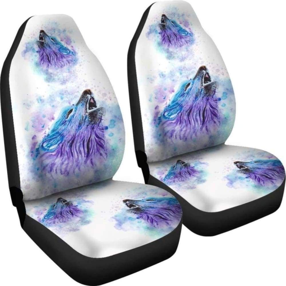 Wolf Car Seat Covers Amazing Gift 094513