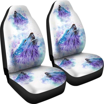 Wolf Car Seat Covers Amazing Gift 094513