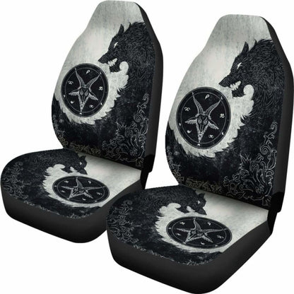 Wolf Dark Spirit Car Seat Covers 200904