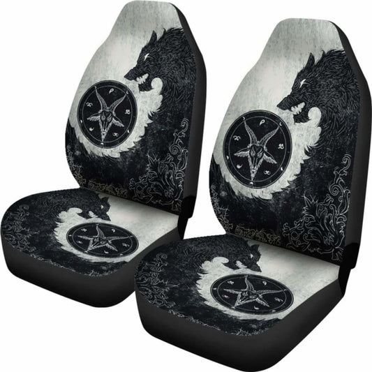 Wolf Dark Spirit Car Seat Covers 200904