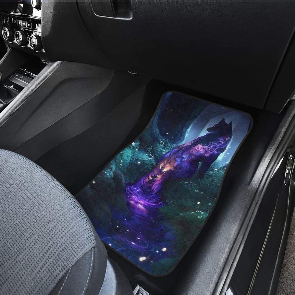 Wolf Digital Art Car Floor Mats 212602