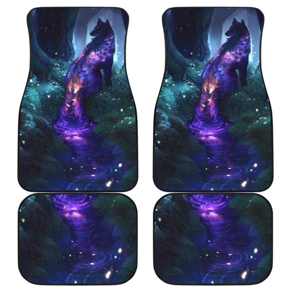 Wolf Digital Art Car Floor Mats 212602