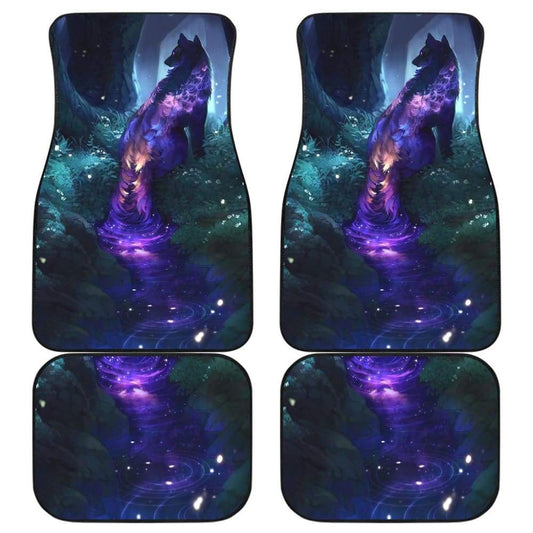 Wolf Digital Art Car Floor Mats 212602