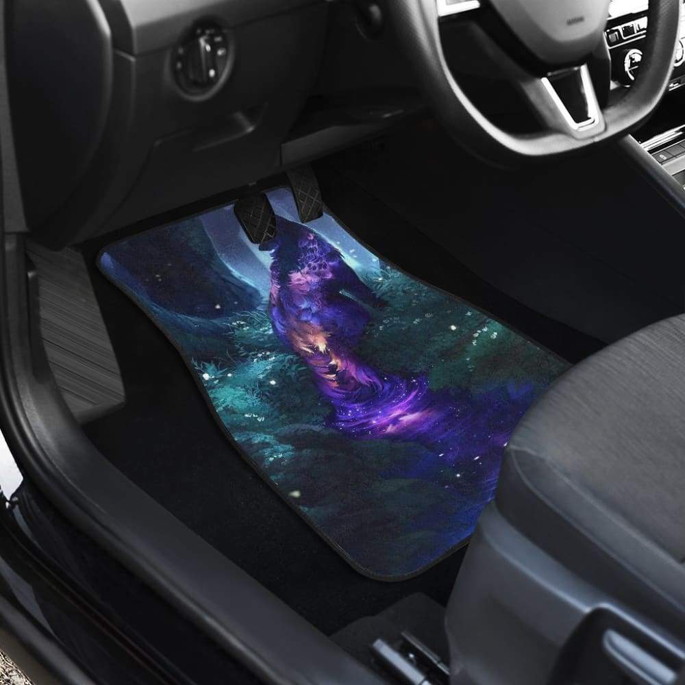 Wolf Digital Art Car Floor Mats 212602