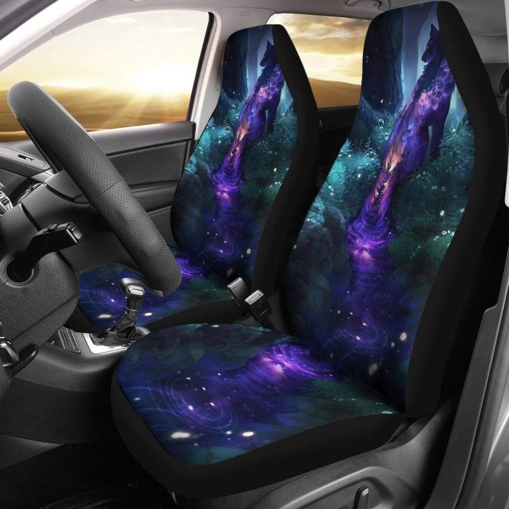 Wolf Digital Art Car Seat Covers 212602