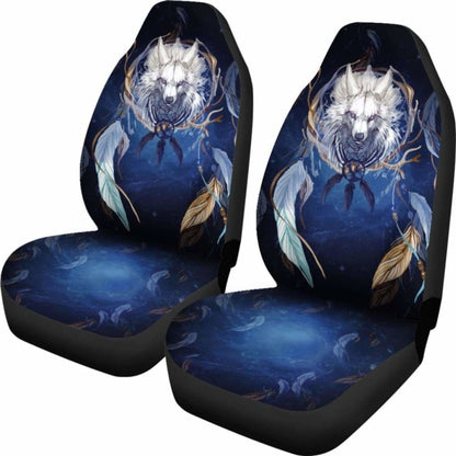 Wolf Dreamcatcher Car Seat Cover 200904