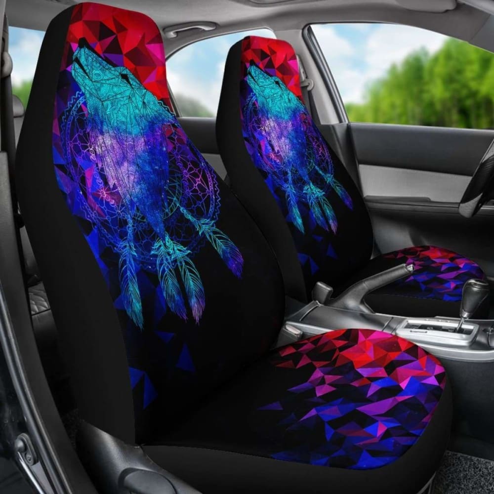 Wolf Dreamcatcher Car Seat Covers 200904