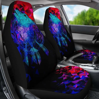Wolf Dreamcatcher Car Seat Covers 200904