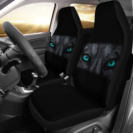 Wolf Eyes Car Seat Covers 211702