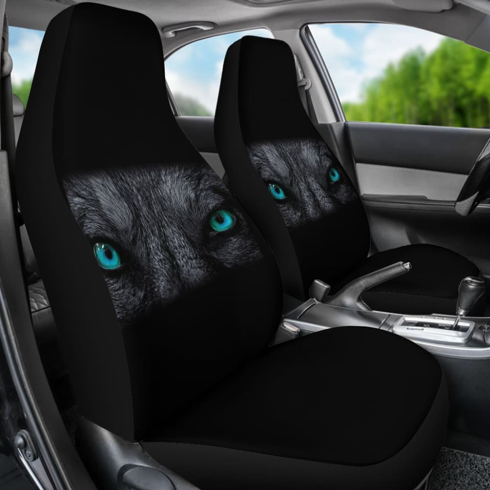 Wolf Eyes Car Seat Covers 211702
