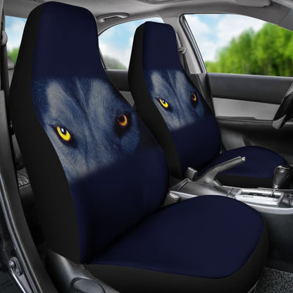 Wolf Eyes Printed Car Seat Covers 211702