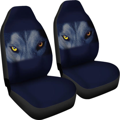 Wolf Eyes Printed Car Seat Covers 211702