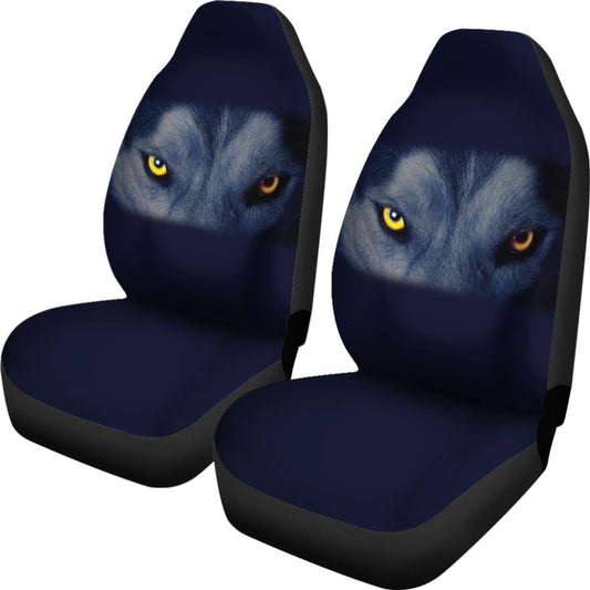 Wolf Eyes Printed Car Seat Covers 211702