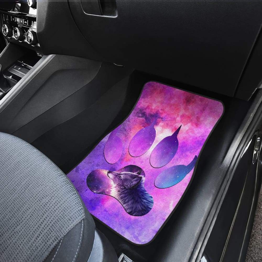 Wolf Footprints Car Floor Mats 212602