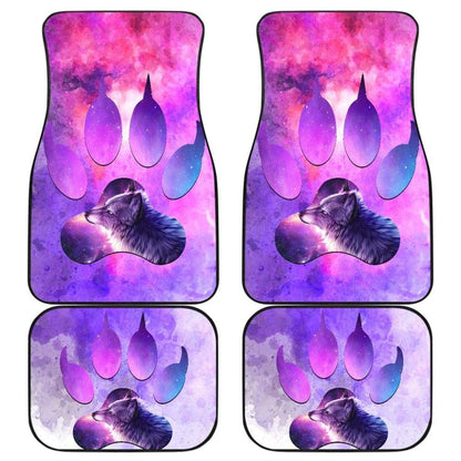 Wolf Footprints Car Floor Mats 212602