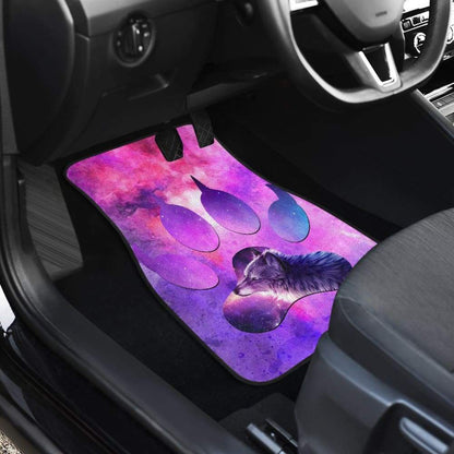 Wolf Footprints Car Floor Mats 212602