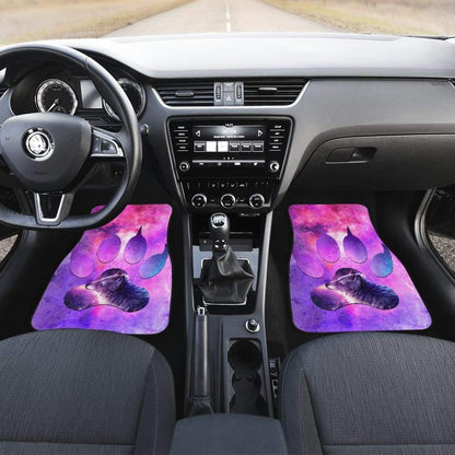 Wolf Footprints Car Floor Mats 212602