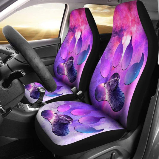 Wolf Footprints Car Seat Covers 212602