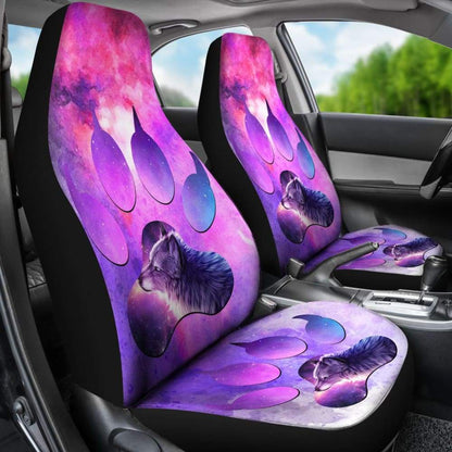 Wolf Footprints Car Seat Covers 212602