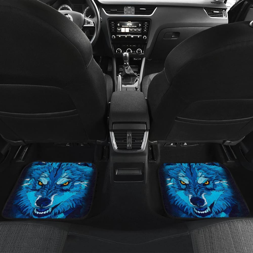 Wolf Front And Back Car Mats 174510 - YourCarButBetter