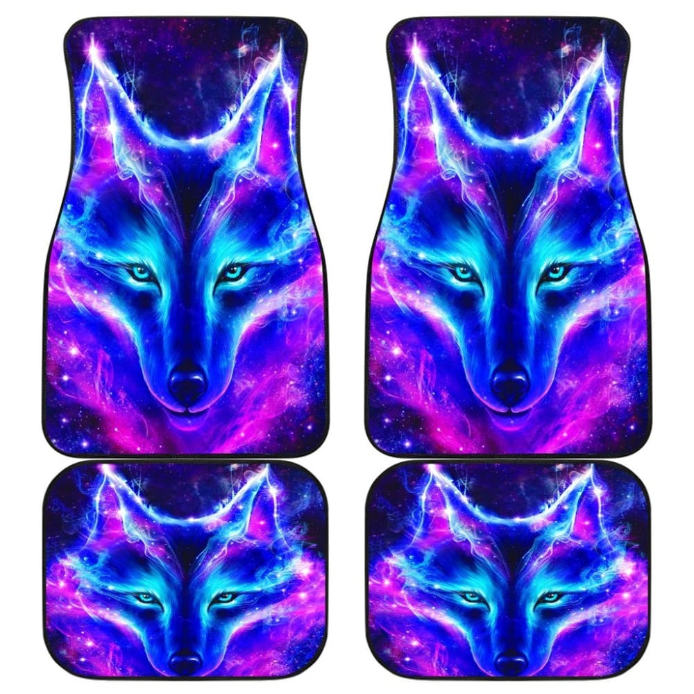 Wolf Galaxy Car Mats - Make Your Own Styles