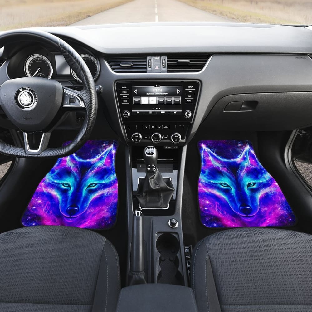 Wolf Galaxy Car Mats - Make Your Own Styles