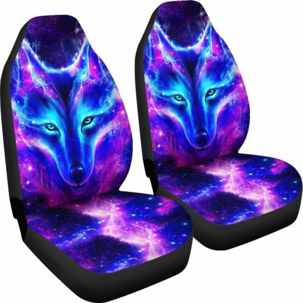 Wolf Galaxy Car Seat Covers 200904
