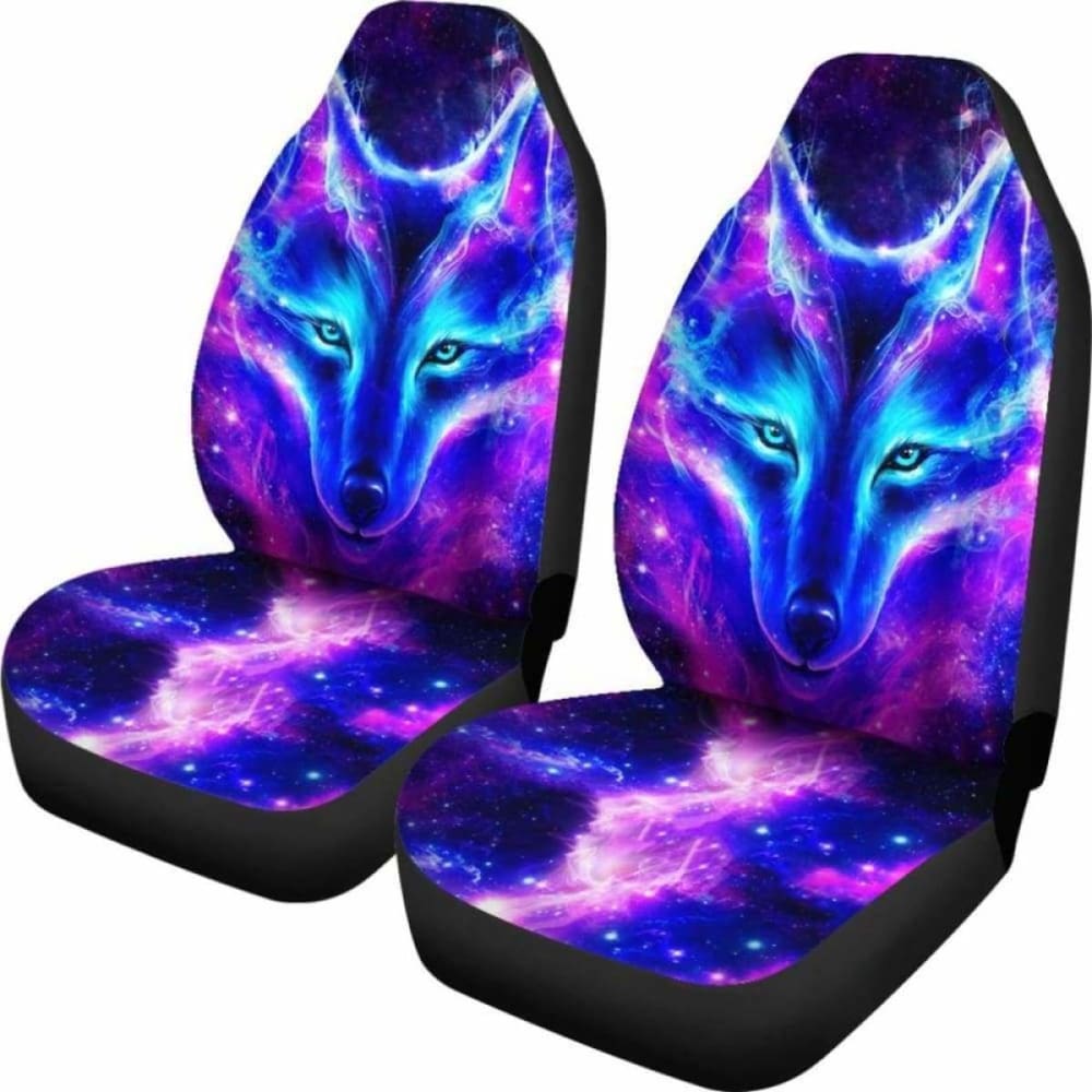Wolf Galaxy Car Seat Covers 200904