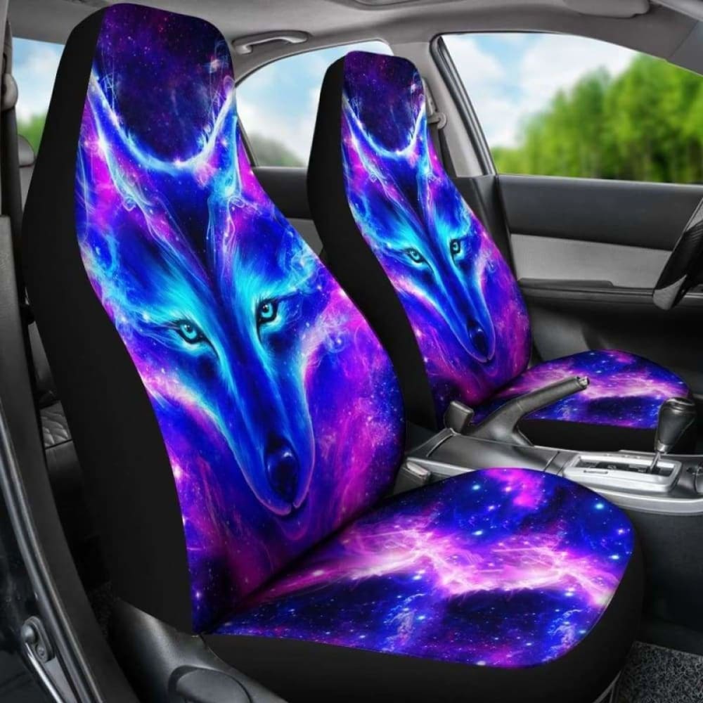Wolf Galaxy Car Seat Covers 200904
